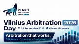 Vilniaus arbitražo diena 2026 - rugsėjo 25 d. (Registracija pasibaigė)